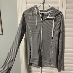 Workout type zip-up